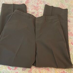 Haggar Men's Classic Dark Khaki Chinos